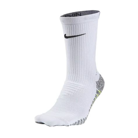 Nike - Nike Men's NikeGrip Elite Lightweight Training Crew Socks sz M Medium (6-8) White Volt ...