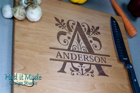 Monogram Cutting Board M3 - Had It Made