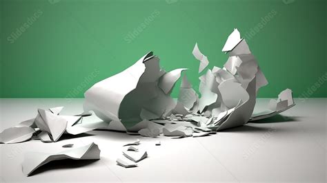 Exploring E Learning With 3d Ripped Paper Effect Powerpoint Background For Free Download ...