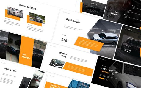 Car Dealership Powerpoint Template #191421 - TemplateMonster