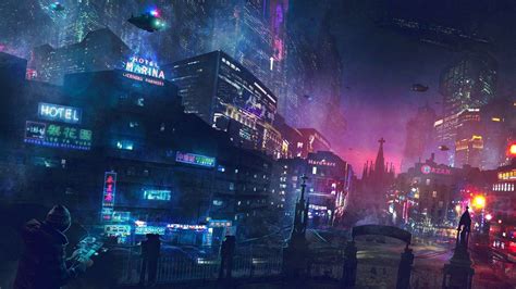 [200+] Cyberpunk City Wallpapers | Wallpapers.com