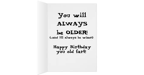 Funny Old Fart Cow Birthday Card | Zazzle