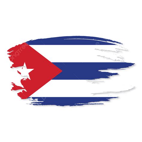 Cuba Flag In Brush Stroke With Transparent, Cuba, Cuba Transparent Flag, Cuba Flag PNG and ...