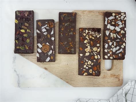 DIY Fruit, Nut and Flower Laced Chocolate Bars - Lindsay Pleskot, RD ...