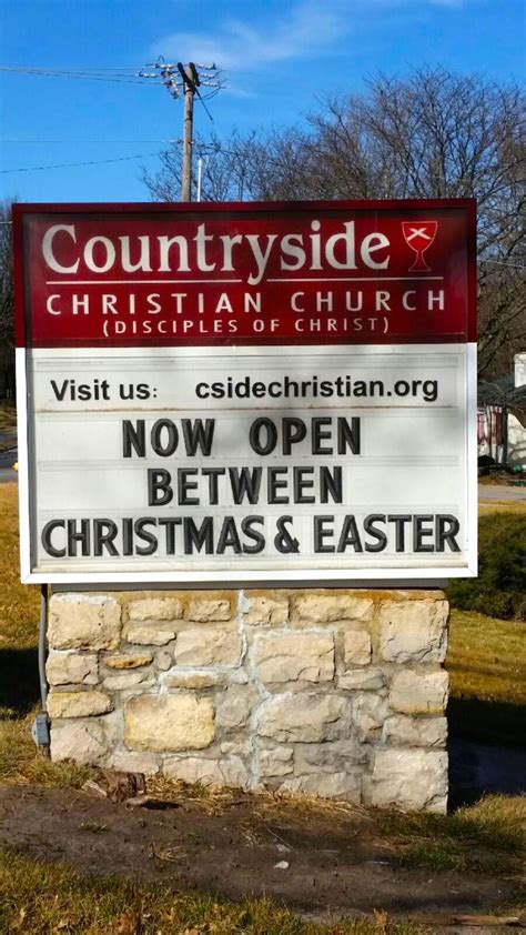 14 Funny Church Signs That Will Totally Make Your Day - Forgot To Think