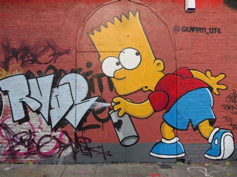 Bart Simpson by Graffiti Life | Ali M | Flickr