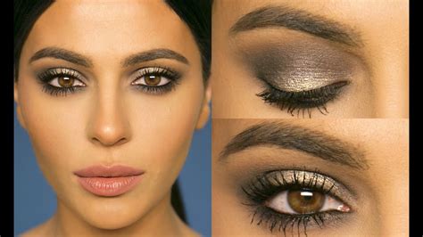 Gray Smokey Eye Makeup Tutorial | Teni Panosian - YouTube