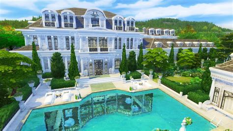 How To Build A Huge House In Sims 4 - Vanessa Fernandez Hochzeitstorte