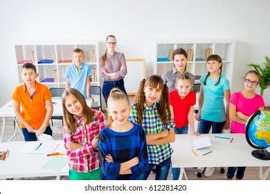 Happy Students Classroom Stock Photo 612281420 | Shutterstock