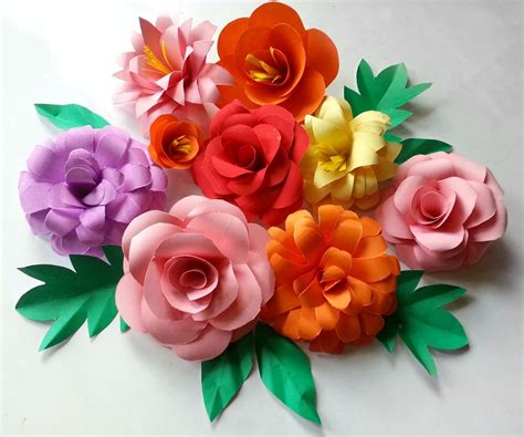 DIY Paper Flowers (Folding Tricks) : 5 Steps (with Pictures) - Instructables