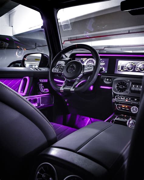 #mercedes #G-class #interior #2018 Mercedes Jeep, Mercedes Brabus, Dream Cars Mercedes, Mercedes ...