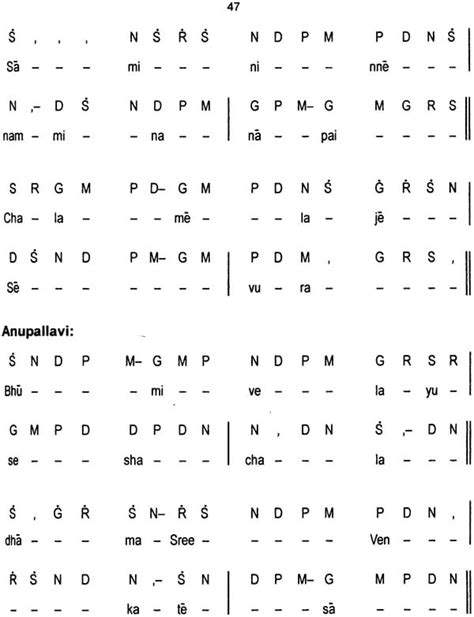 Ganamrutha Varna Malika (With Notation) | Exotic India Art