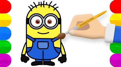 Minions Minion Drawing Easy Drawings Drawing For Kids