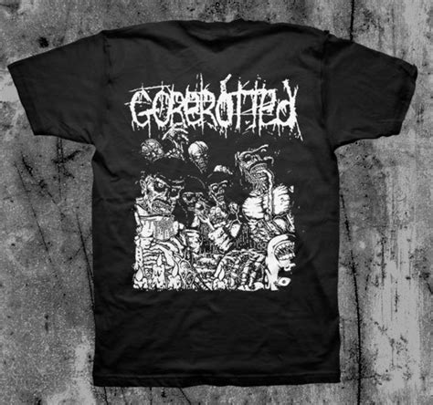 Goreotted t-shirt grindcore / death metal band. | Etsy