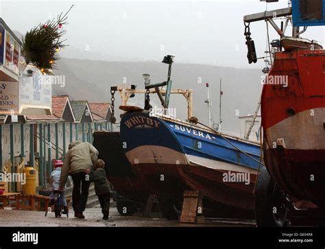 Filey fishing boats Stock Photo - Alamy