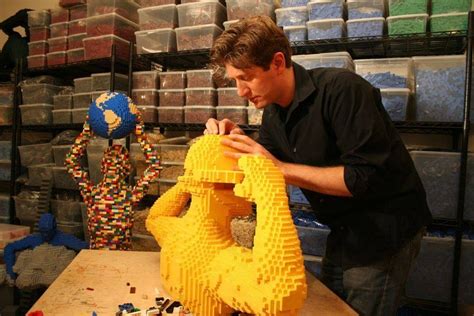 Huge sculptures and iconic artworks recreated using over one million LEGO bricks | Creative Boom