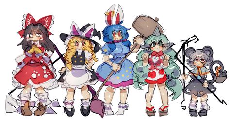 The Touhou 19 Cast so far : r/touhou