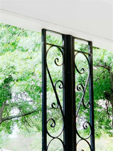 Decorative Iron Porch Columns | Shelly Lighting