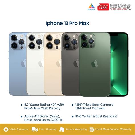 Apple IPhone 13 Pro Max (256GB) Price In Malaysia & Specs