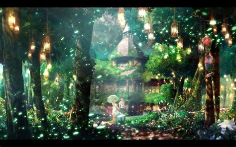 Anime Forest Backgrounds - Wallpaper Cave