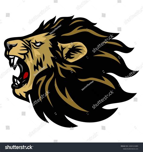 Lion Roar Logo Design Vector Sports Stock Vector (Royalty Free) 2282121885 | Shutterstock