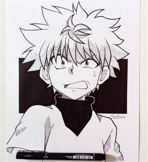 ~ #killua ️ By: @cristinaart_ Name: Killua Zoldyck Kanji: キルア=ゾルディック Age: 14 Special Ability: He ...