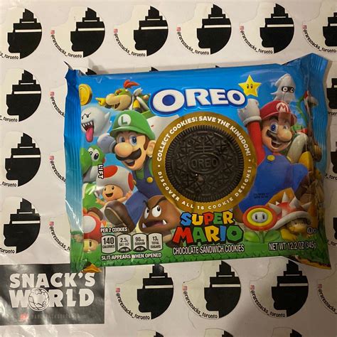 Super Mario Oreos Limited Edition – RareSnacksToronto