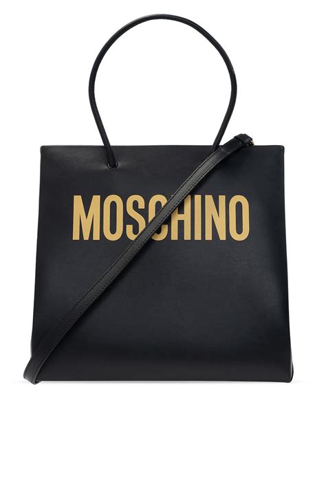 MOSCHINO SHOULDER BAG WITH LOGO - Clothes Rep