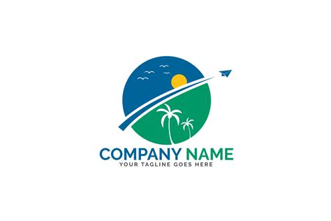 Travel and tourism logo design. Tourism holiday sign.