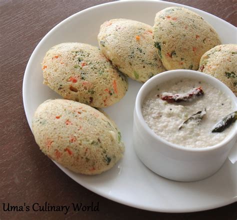 Uma's Culinary World: Instant Oats Idli