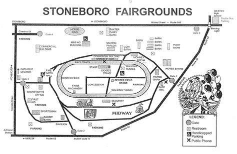 Fairgrounds Map | The Great Stoneboro Fair – Mercer County, Pennsylvania