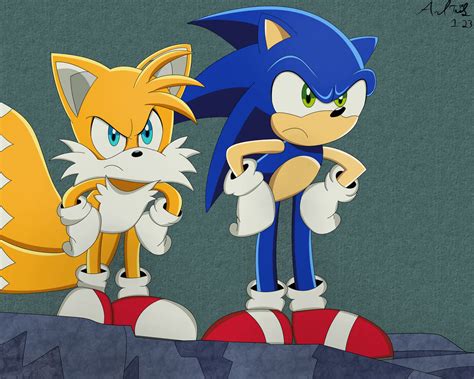 IDW Sonic and Tails angry redraw (Sonic X style) by AndTails1 on DeviantArt