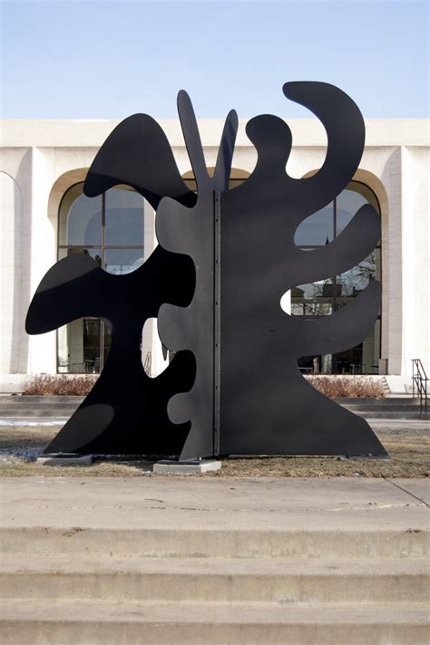 Calder sculpture installed at Sheldon | News Releases | University of Nebraska-Lincoln