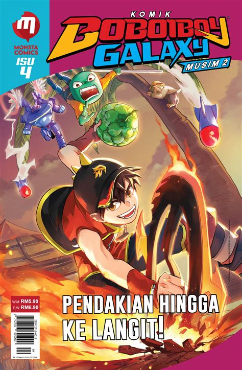 Boboiboy Galaxy Musim 2 Issue 4 – Pendakian Hingga Ke Langit!