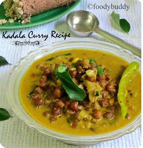 KERALA KADALA CURRY RECIPE FOR PUTTU - FoodyBuddy