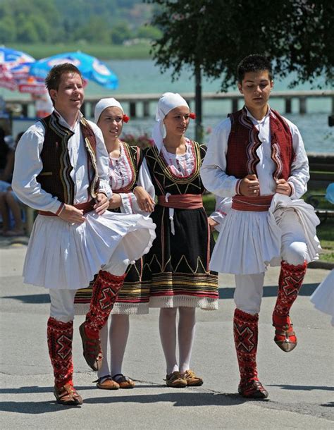 Ethnic Macedonian dance © marko gregoric | Traditional outfits, Chic summer outfits, Serbian ...