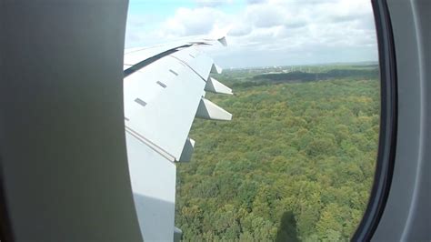 Airbus A380 strong crosswind landing at Düsseldorf filmed from inside - Aviation Humor