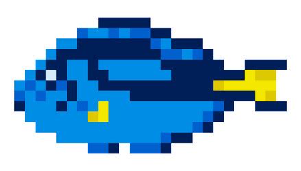 Fish Sprite Vector Images (94)