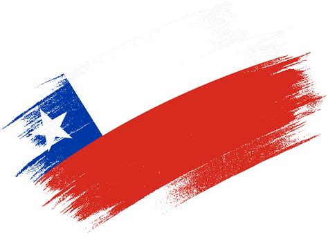 Free Chile flag with brush paint textured isolated on png or transparent background 20389380 PNG ...