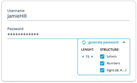 Strong Password Generator - PassCamp