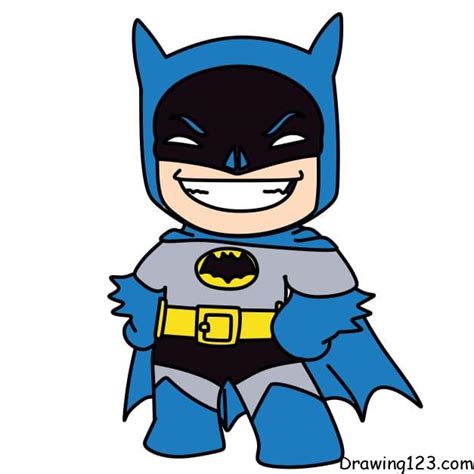 Top 49+ imagen batman cute drawing - Abzlocal.mx