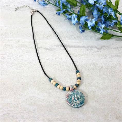 Boho Sun Celestial Necklace Sun Pendant Bohemian Jewelry - Etsy