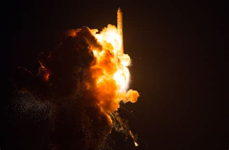 NASA Releases Harrowing New Photos Of Last Year's Antares Rocket ...