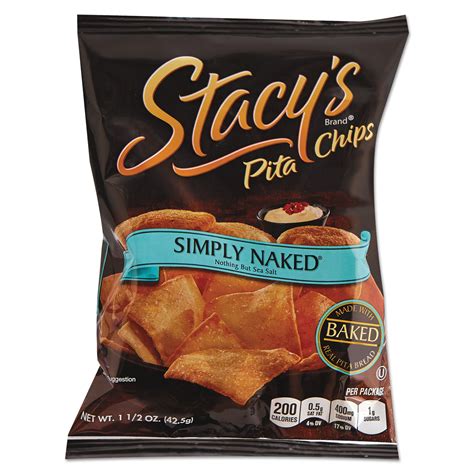 Stacy's Simply Naked Pita Chips, 1.5 oz, (Pack of 24) - Walmart.com ...