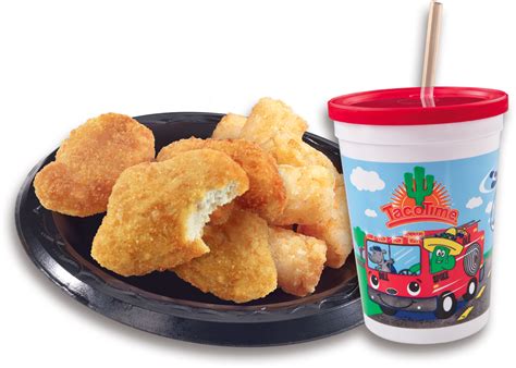 TacoTime Menu - Chicken Nuggets Kids Meal