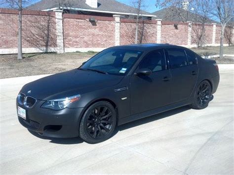 Purchase used 2007 BMW M5 Matte Black in McKinney, Texas, United States