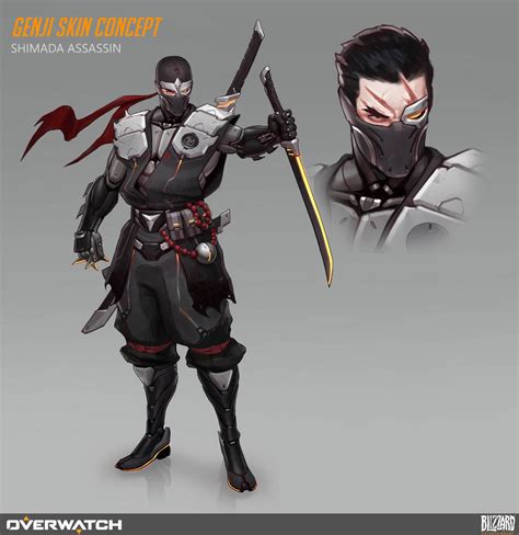 Genji Skin Concept by AlekseyBayura on DeviantArt