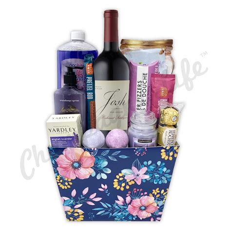 Champagne Bubble Bath Gift Basket | Champagne Life Gifts