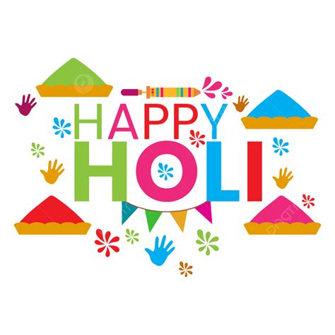 Happy Holi Induism Festival Clipart Vector, Happy Holi, Happy Holi ...