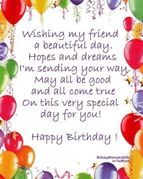 50 Happy Birthday Wishes for Friendship Quotes with Images